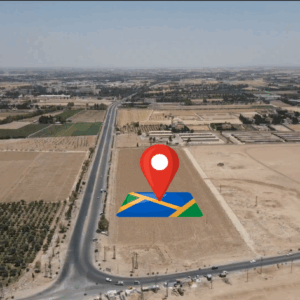 Prime 55-Dunum Land with Dual Frontage – 200m from Damascus Conference Palace – Ideal for Investment